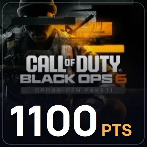 Call of Duty Points 1100 CP - Call of Duty Black Ops 6 görseli