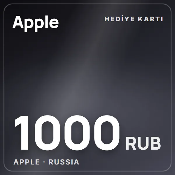 Apple Russia 1000 RUB görseli