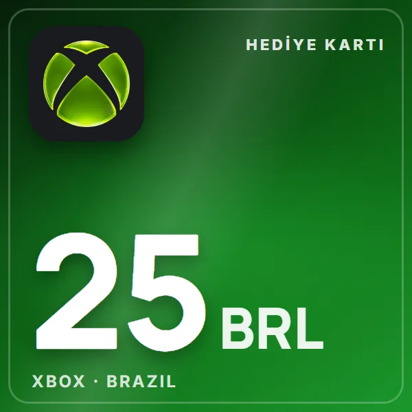 Xbox Brazil 25 BRL görseli
