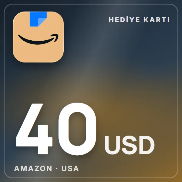 Amazon USA 40 USD görseli