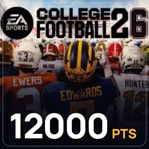 College Football 26 12000 Points görseli