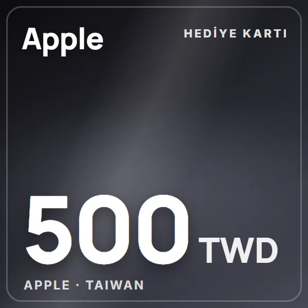 Apple Taiwan 500 TWD görseli