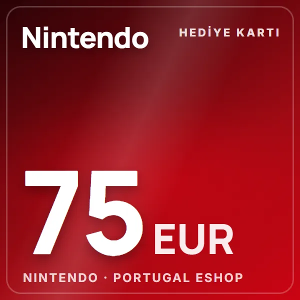 Nintendo Portugal eShop 75 EUR görseli