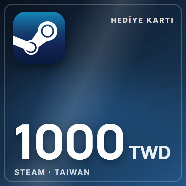 Steam Taiwan 1000 TWD görseli