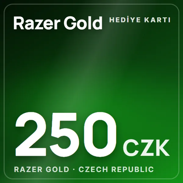 Razer Gold Czech Republic 250 CZK görseli