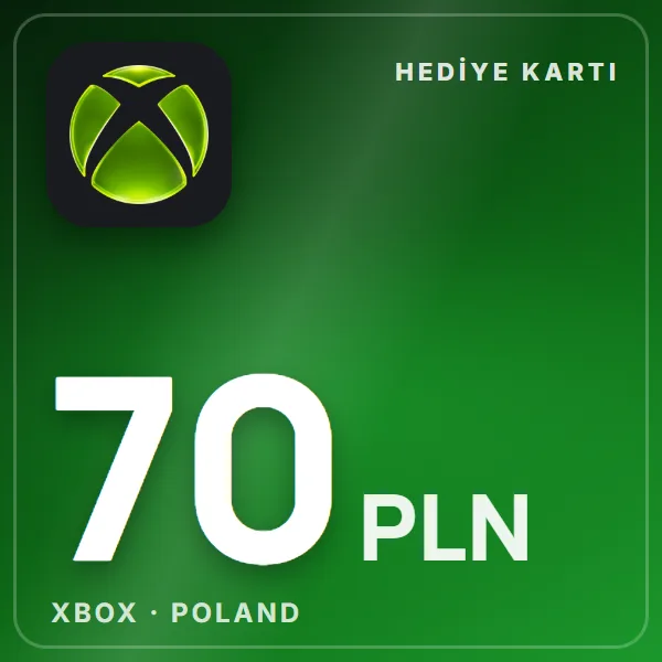 Xbox Poland 70 PLN görseli