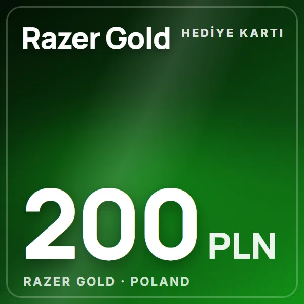 Razer Gold Poland 200 PLN görseli