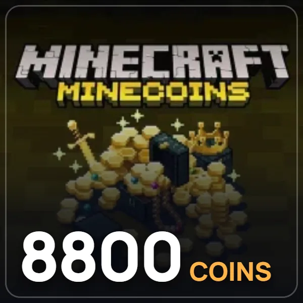 Minecraft Minecoins Pack - 8800 Coins görseli