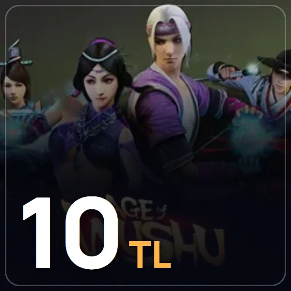Teckcard 10 TL Card - Age Of Wushu görseli