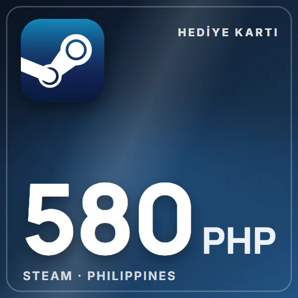 Steam Philippines 580 PHP görseli