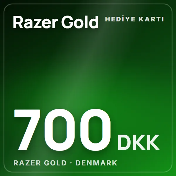 Razer Gold Denmark 700 DKK görseli