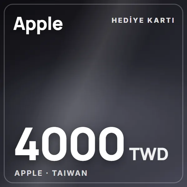 Apple Taiwan 4000 TWD görseli