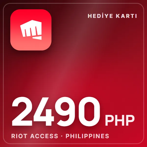 Riot Access Philippines 2490 PHP görseli