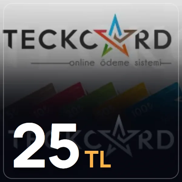 Teckcard 25 TL Card görseli
