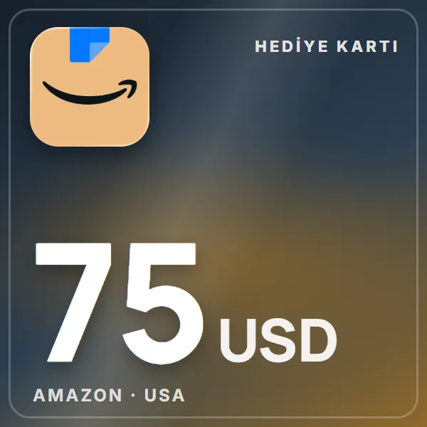 Amazon USA 75 USD görseli