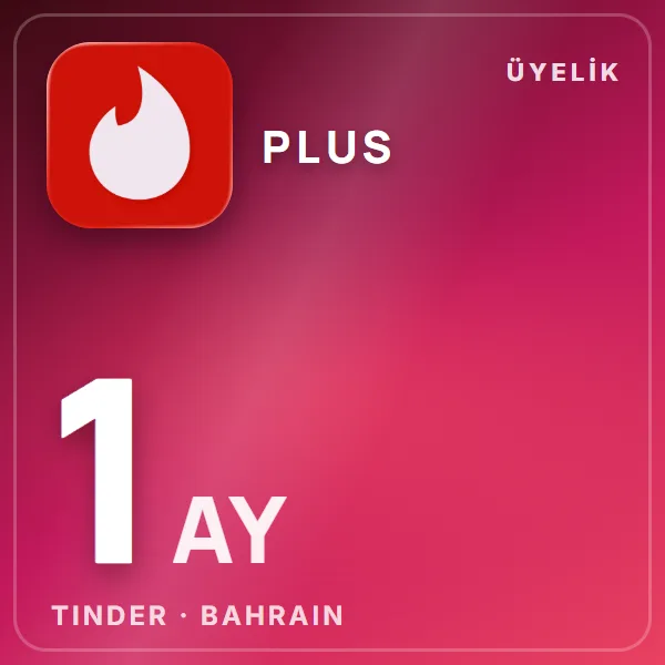 Tinder Bahrain Plus 1 Month görseli