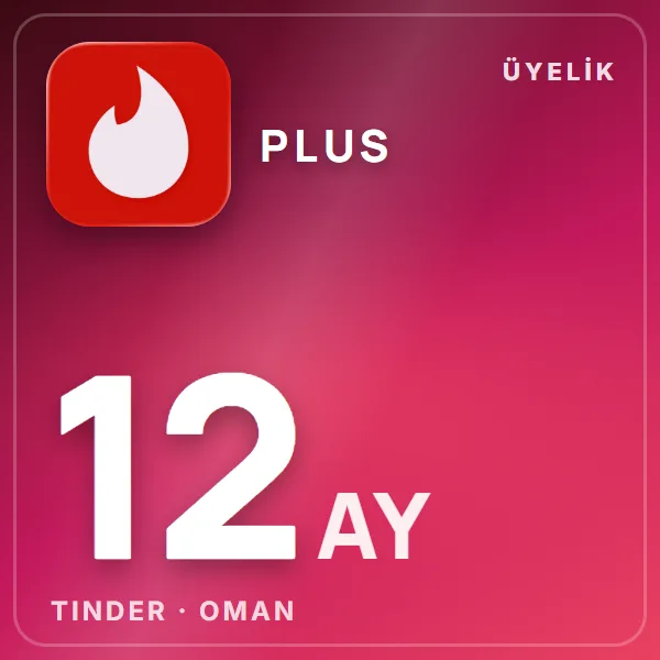 Tinder Oman Plus 12 Month görseli