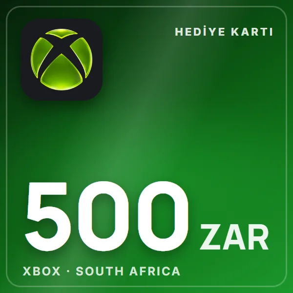 Xbox South Africa 500 ZAR görseli