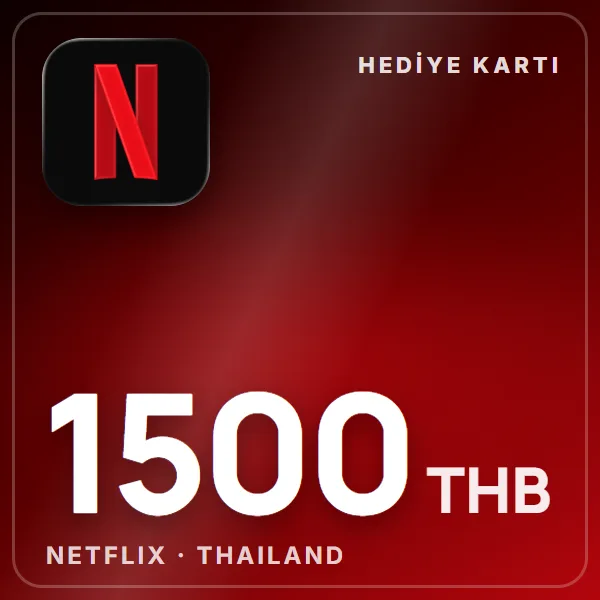 Netflix Thailand 1500 THB görseli