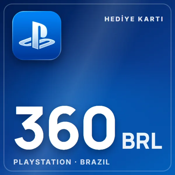 PSN Card Brazil 360 BRL görseli