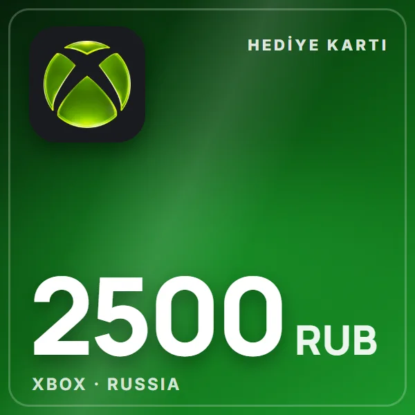 Xbox Russia 2500 RUB görseli