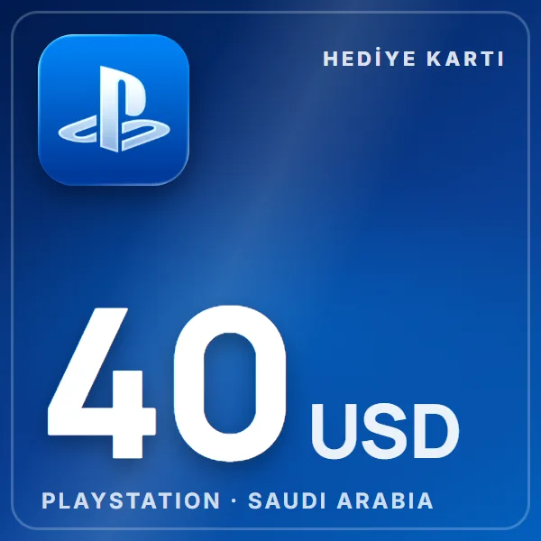PSN Card Saudi Arabia 40 USD görseli