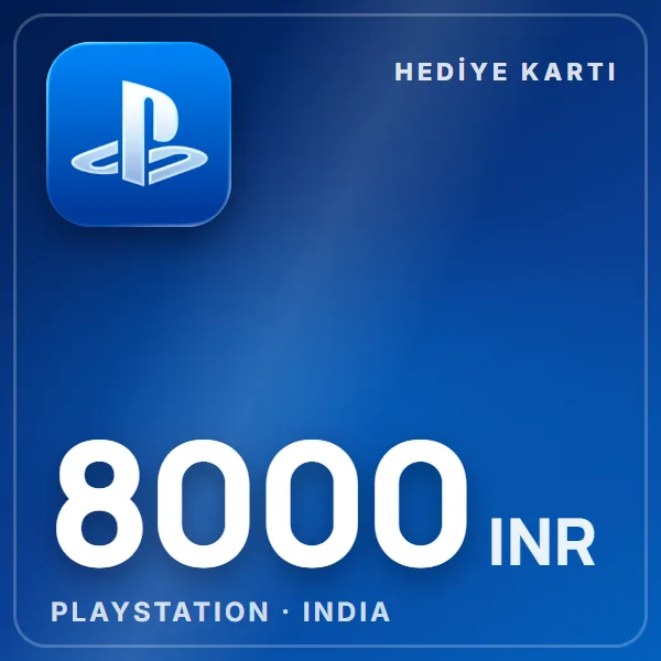 PSN Card India 8000 INR görseli