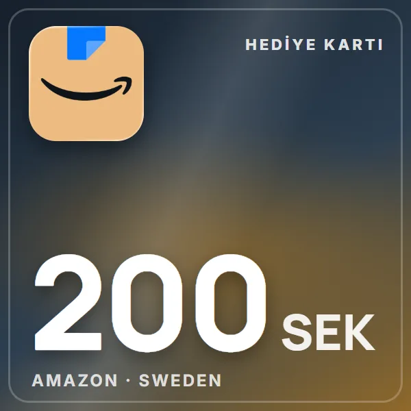Amazon Sweden 200 SEK görseli
