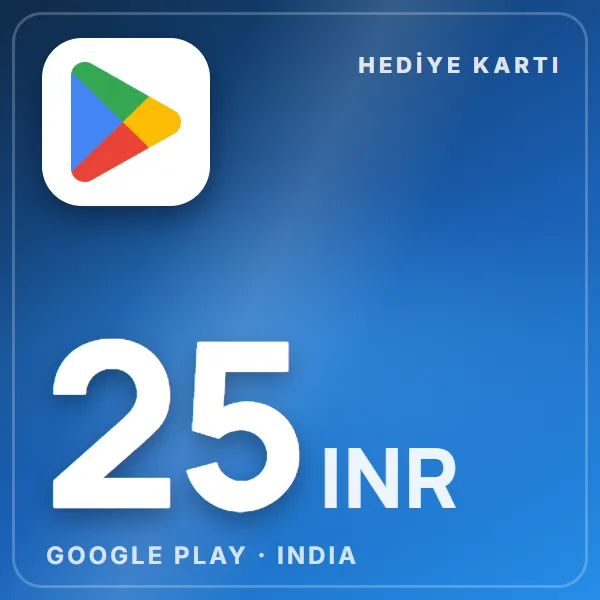 Google Play India 25 INR görseli