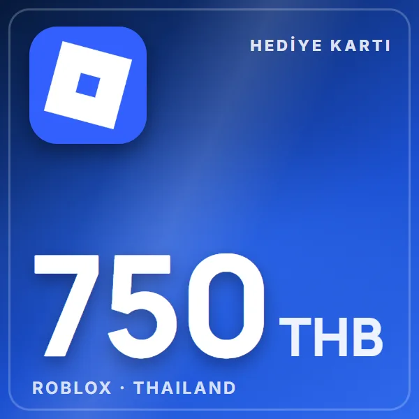 Roblox Thailand 750 THB görseli