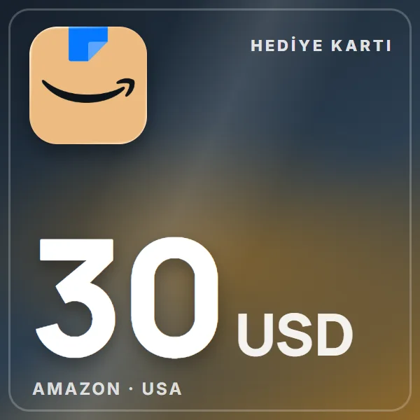 Amazon USA 30 USD görseli