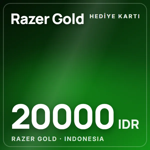 Razer Gold Indonesia 20000 IDR görseli