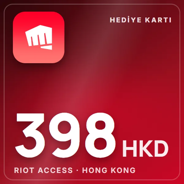 Riot Access Hong Kong 398 HKD görseli