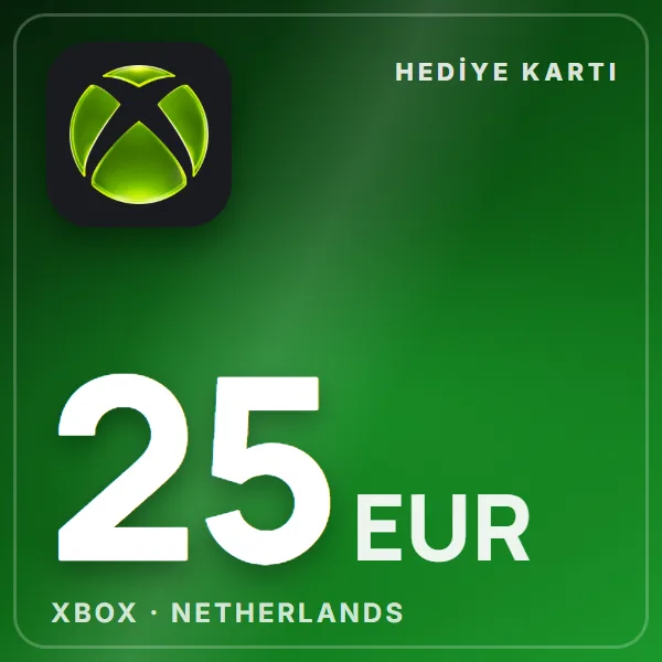 Xbox Netherlands 25 EUR görseli
