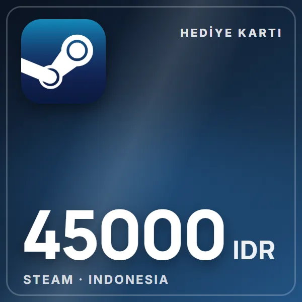 Steam Indonesia 45000 IDR görseli
