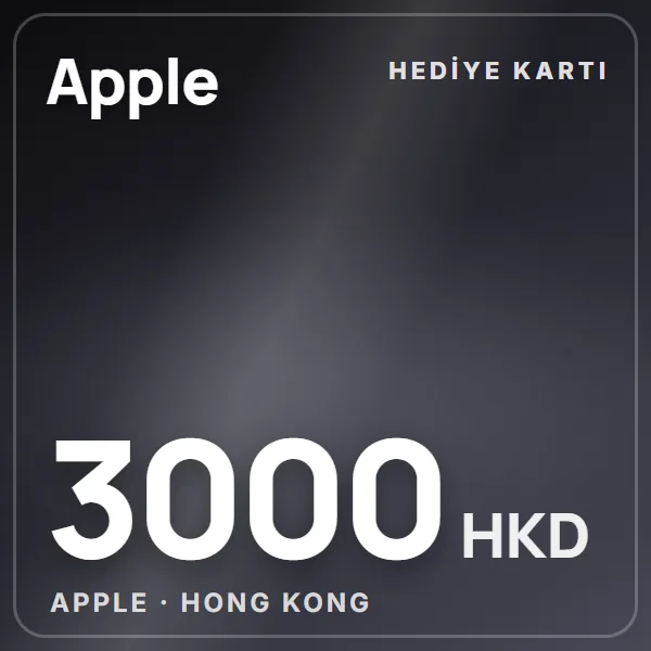 Apple Hong Kong 3000 HKD görseli