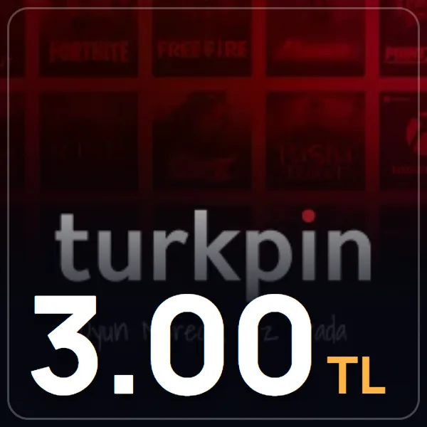 Turkpin Hediye Kuponu 3.00 TL görseli