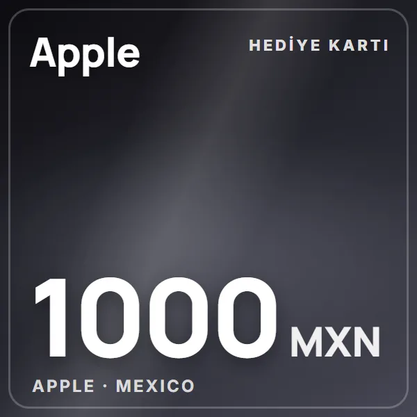 Apple Mexico 1000 MXN görseli