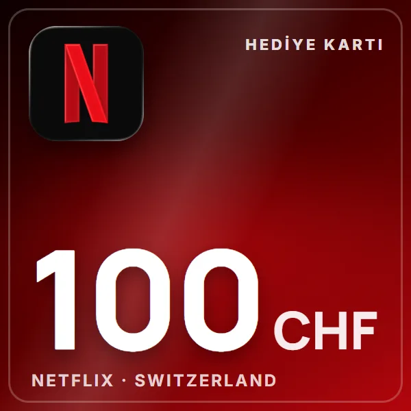 Netflix Switzerland 100 CHF görseli