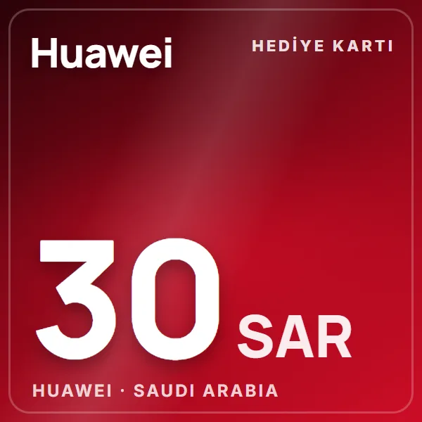 HUAWEI Saudi Arabia 30 SAR görseli