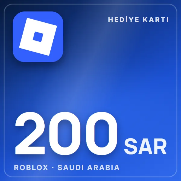 Roblox Saudi Arabia 200 SAR görseli