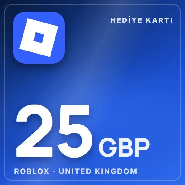 Roblox United Kingdom 25 GBP görseli