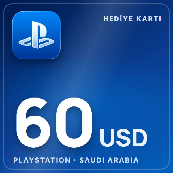 PSN Card Saudi Arabia 60 USD görseli