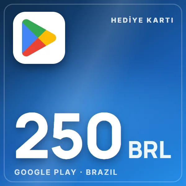 Google Play Brazil 250 BRL görseli