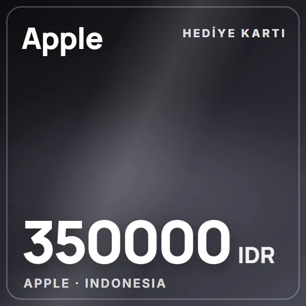 Apple Indonesia 350000 IDR görseli