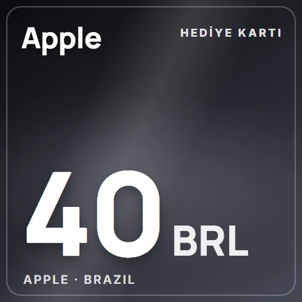 Apple Brazil 40 BRL görseli