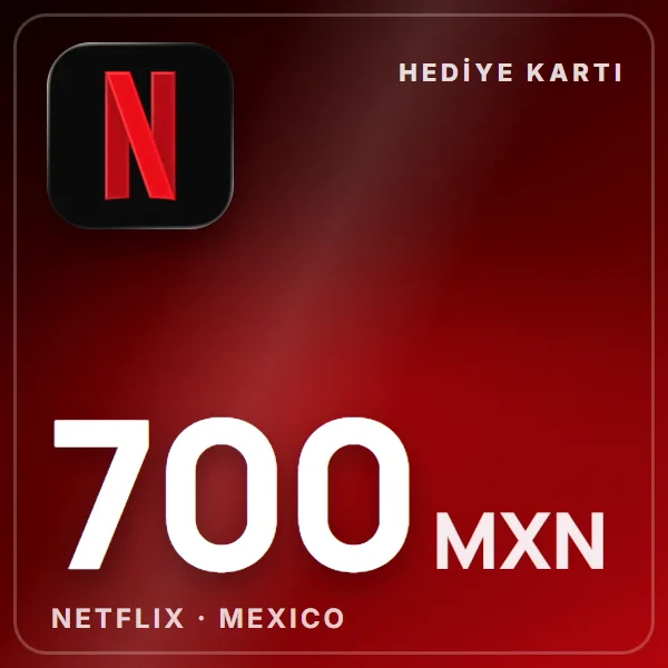 Netflix Mexico 700 MXN görseli