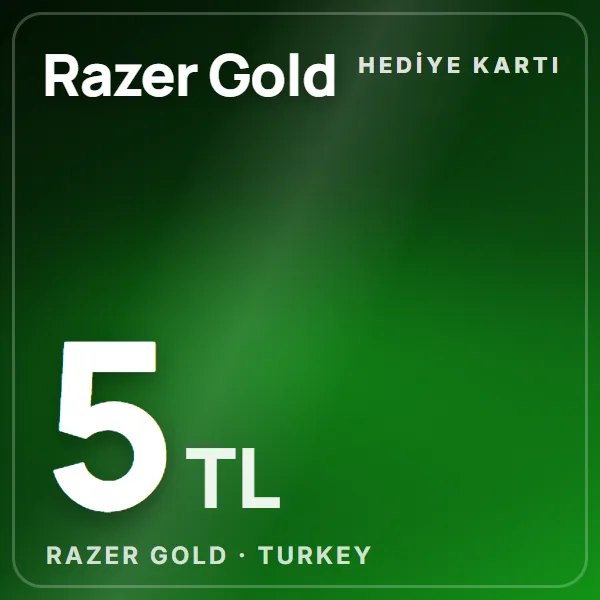 Razer Gold Turkey 5 TL görseli
