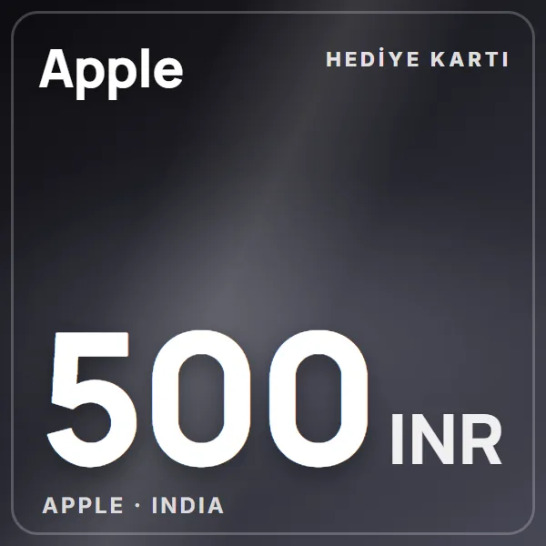 Apple india 500 INR görseli