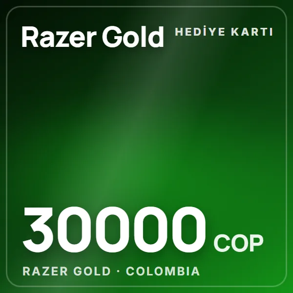 Razer Gold Colombia 30000 COP görseli